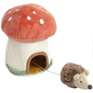 Mon Ami Toadstool Activity Toy, Red